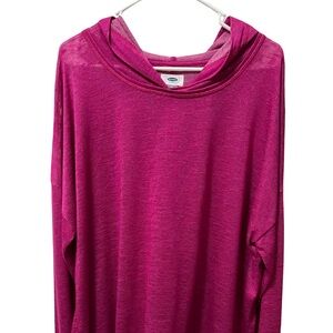 Old navy fuchsia, pink hoodie